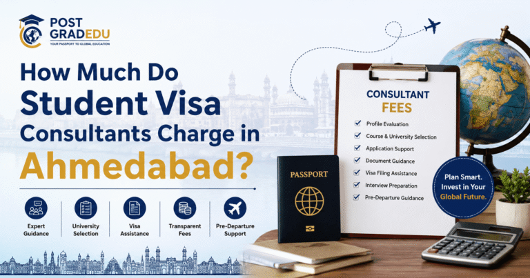 Student Visa Consultant Fees in Ahmedabad