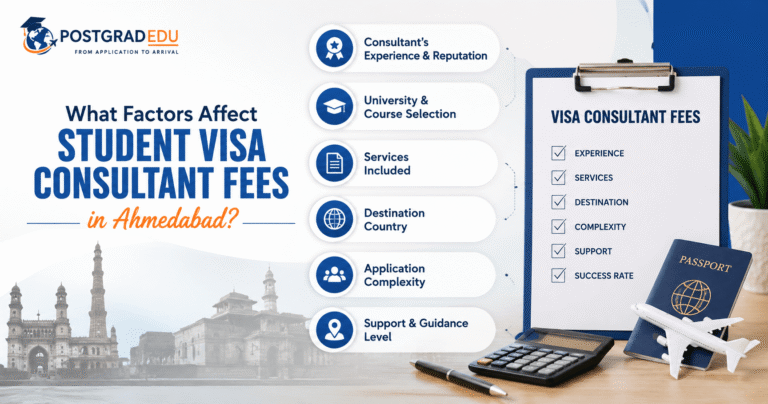 Student Visa Consultant Fees in Ahmedabad